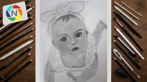 karakalem bebek çizimi